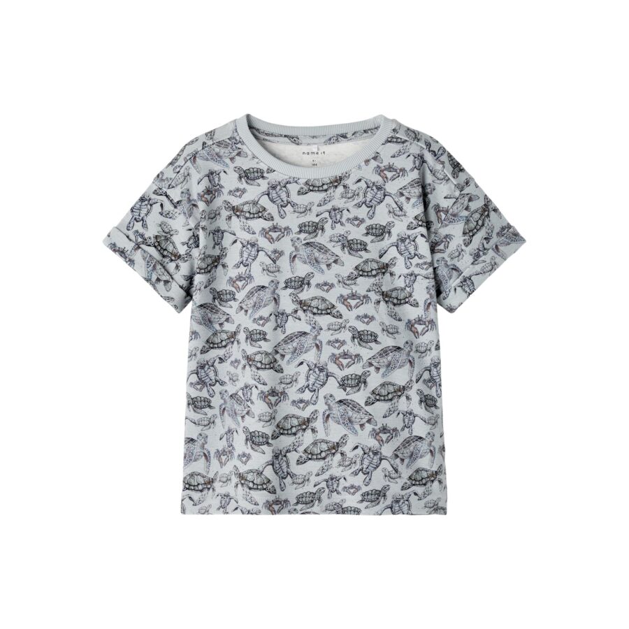 T shirt Name It Skildpadde Blå