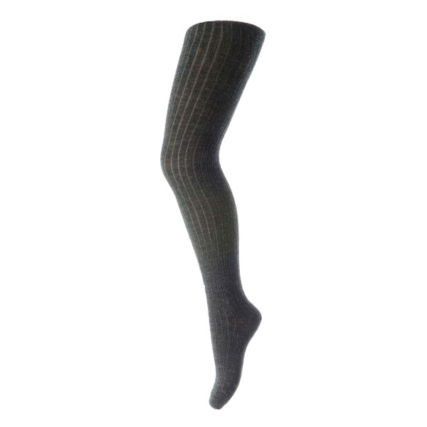 MP Denmark - Strømpebuks - Uld - Dark Grey Melange 497