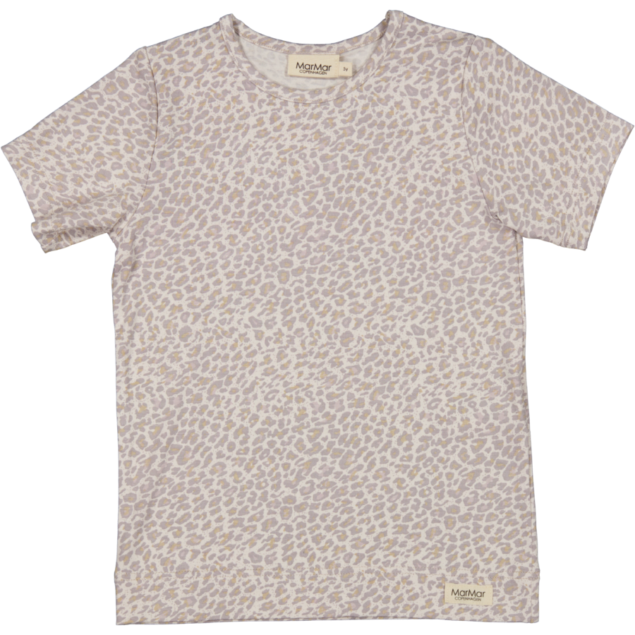 Marmar T-shirt Lilla Leoprint