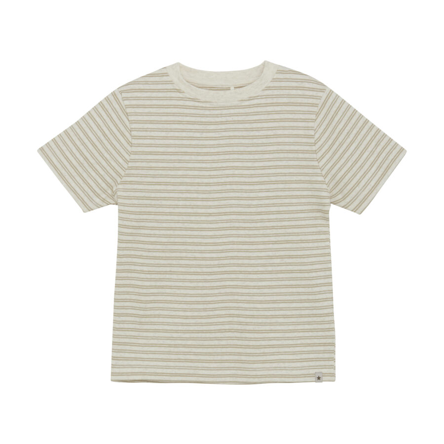 Huttelihut – T-shirt – Melange Rib - Irish Cream 2208