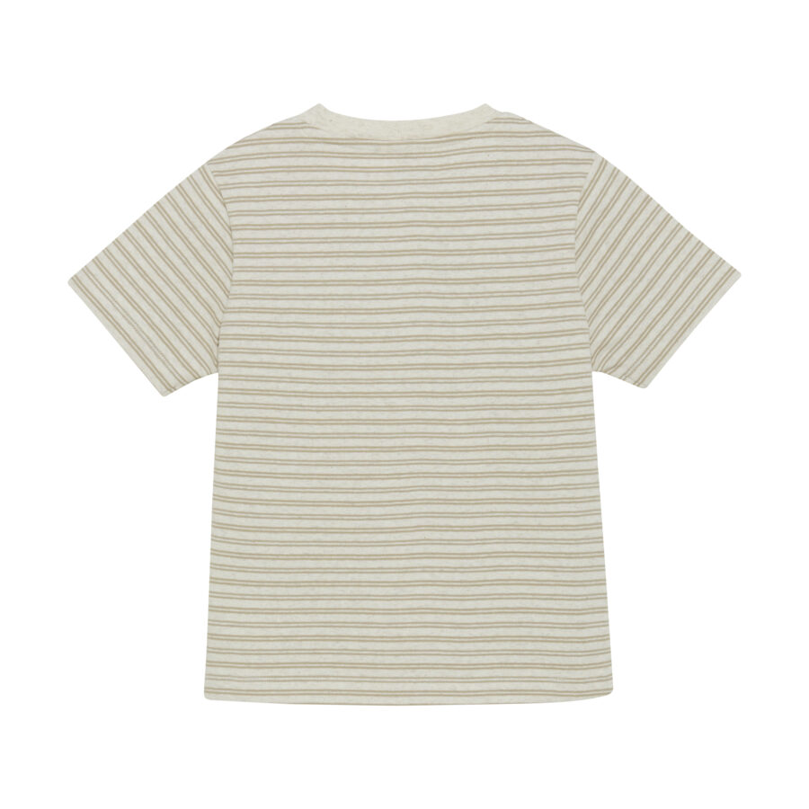 Huttelihut – T-shirt – Melange Rib - Irish Cream 2208 - Image 2