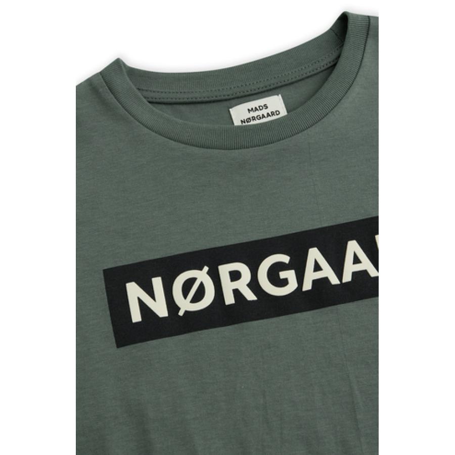 Mads Nørgaard - T-Shirt - Thorlino - Balsam Green - Image 2
