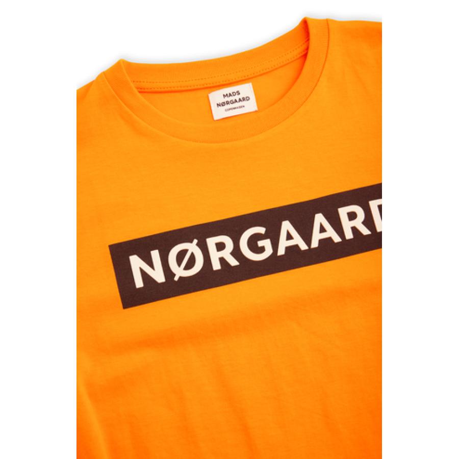 Mads Nørgaard - T-Shirt - Thorlino - Bright Marigold - Image 2