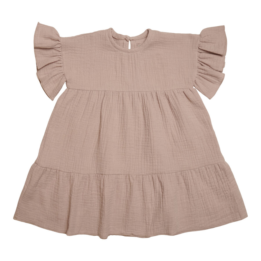 Huttelihut – Kjole – Muslin – Marie – Old Rose