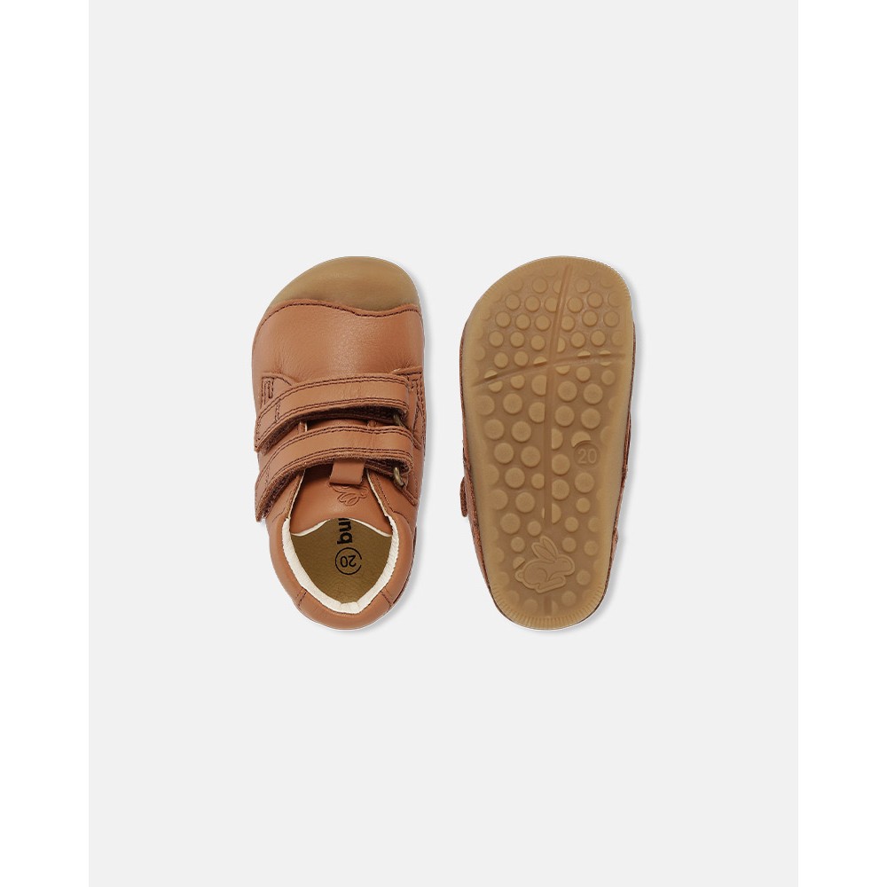 Bundgaard - Starter sko - Petit Velcro - Cognac - Billede 2