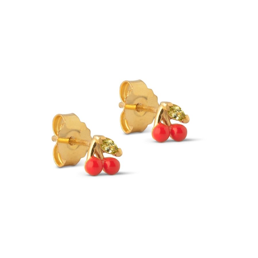 Enamel Copenhagen - Ørestik - Cherry - Coral - GP