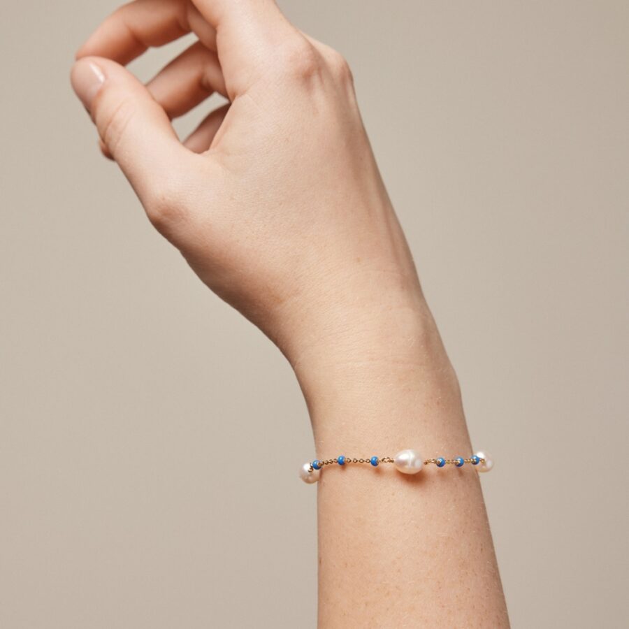 Enamel Copenhagen - Armbånd - Lola Perlita - Cornflower - GP - Image 2