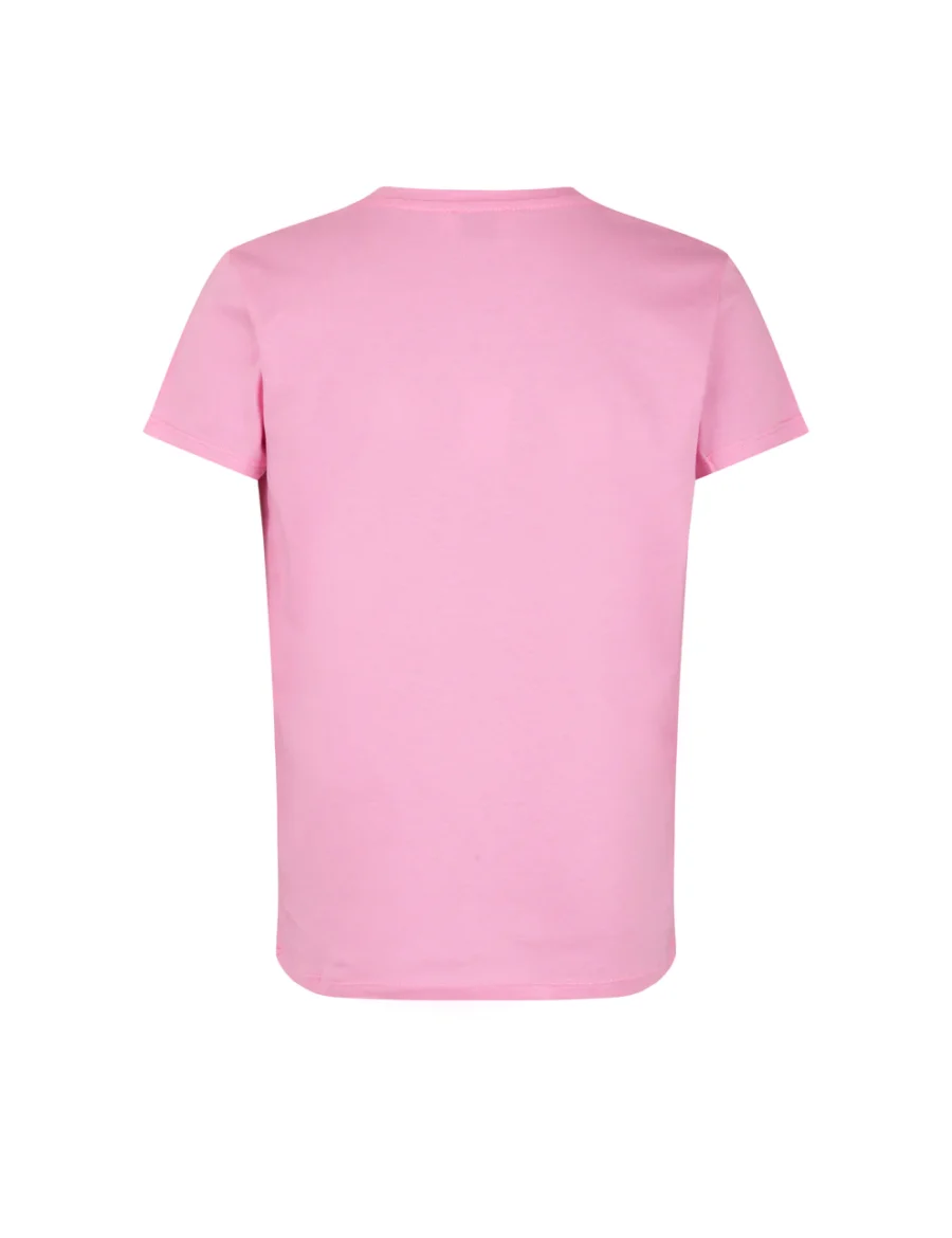 Mads Nørgaard - T-shirt - Tuvina - Begonia Pink - Image 2