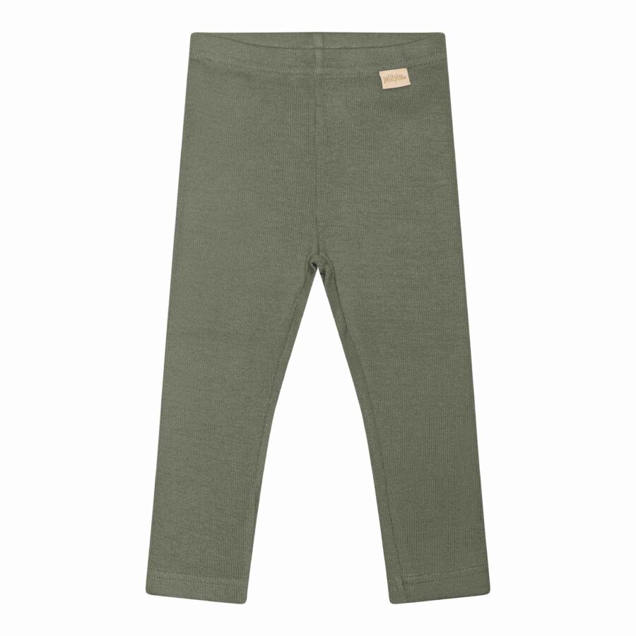 Petit Piao - Leggings - Rib - Balsam Green