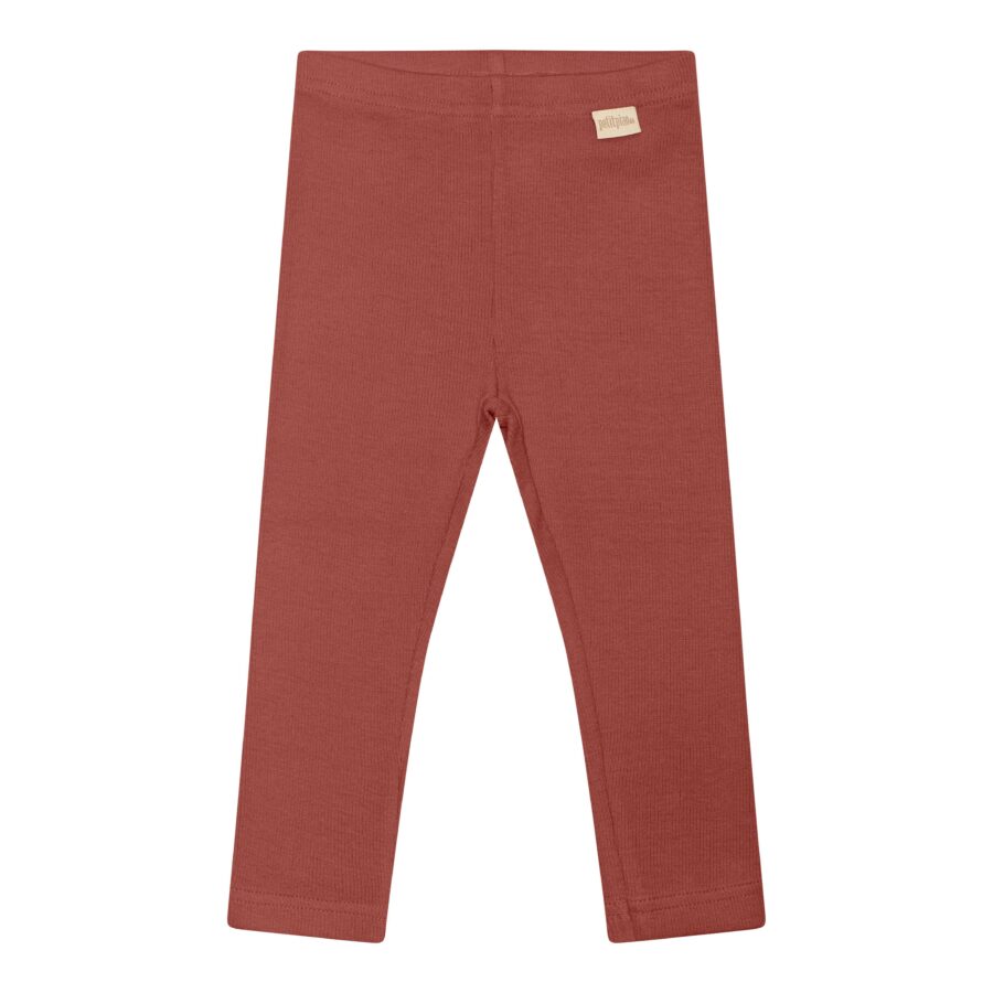 Petit Piao - Leggings - Rib - Berry Dust