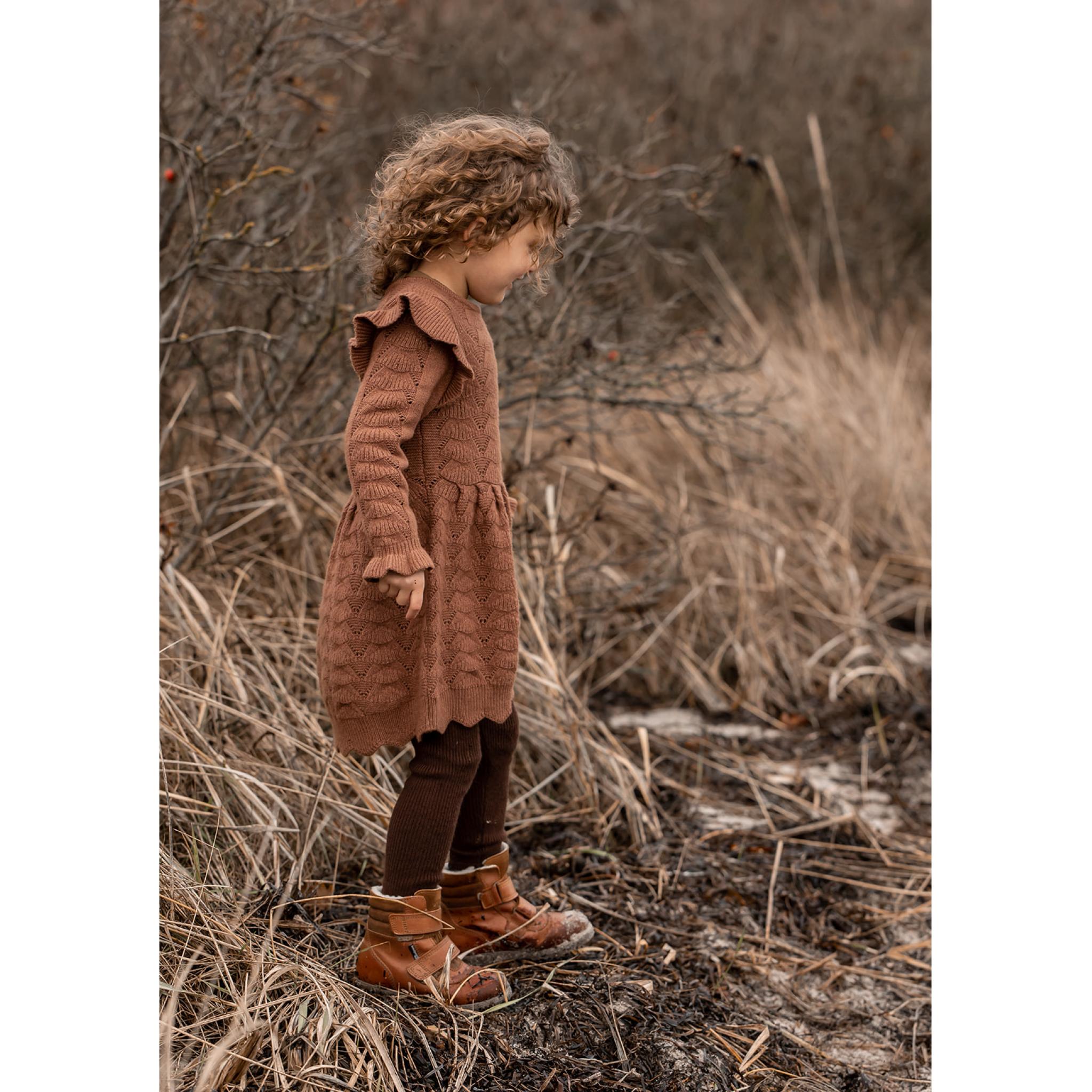 FLIINK - Kjole - Benna - Carob Brown - Image 3