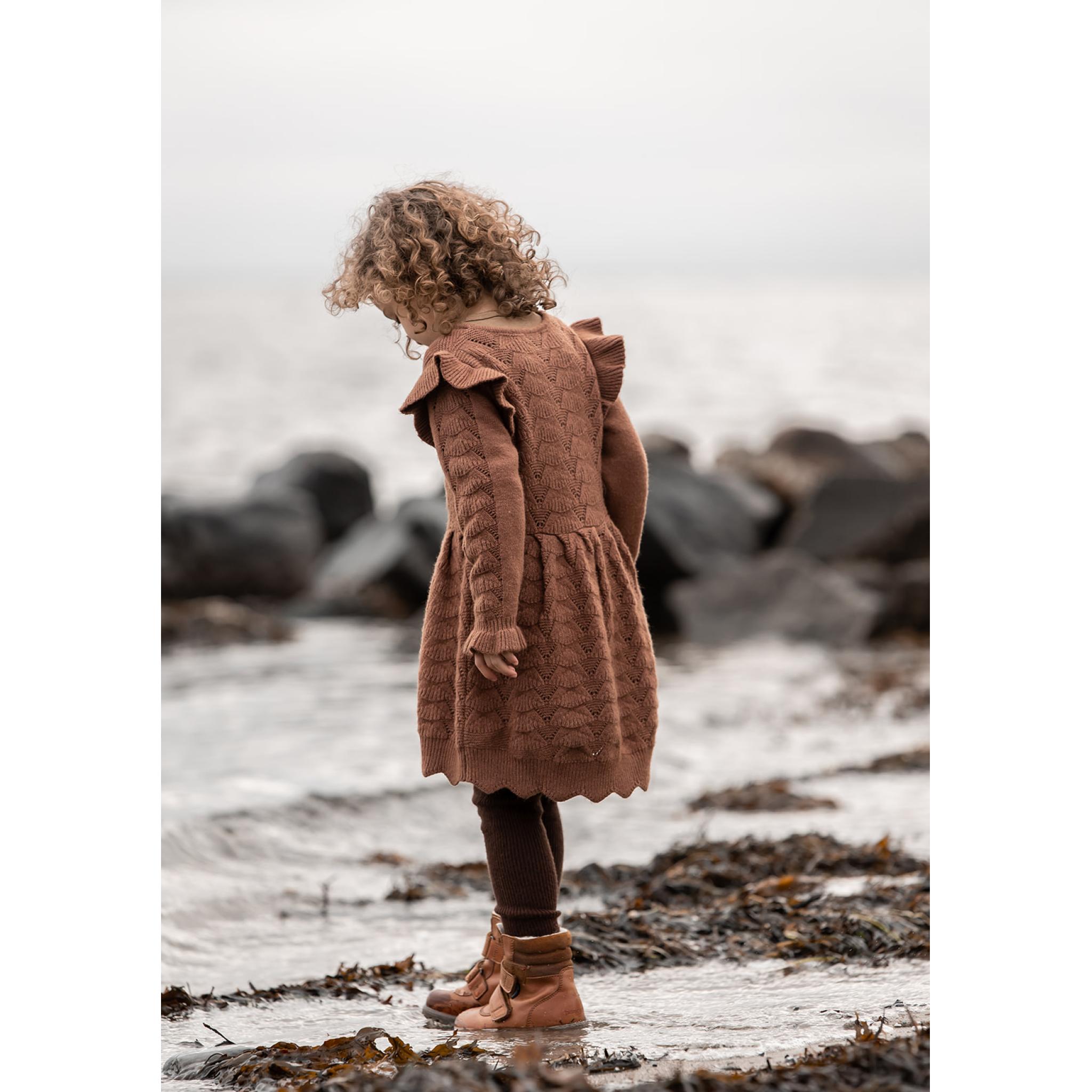 FLIINK - Kjole - Benna - Carob Brown - Image 4