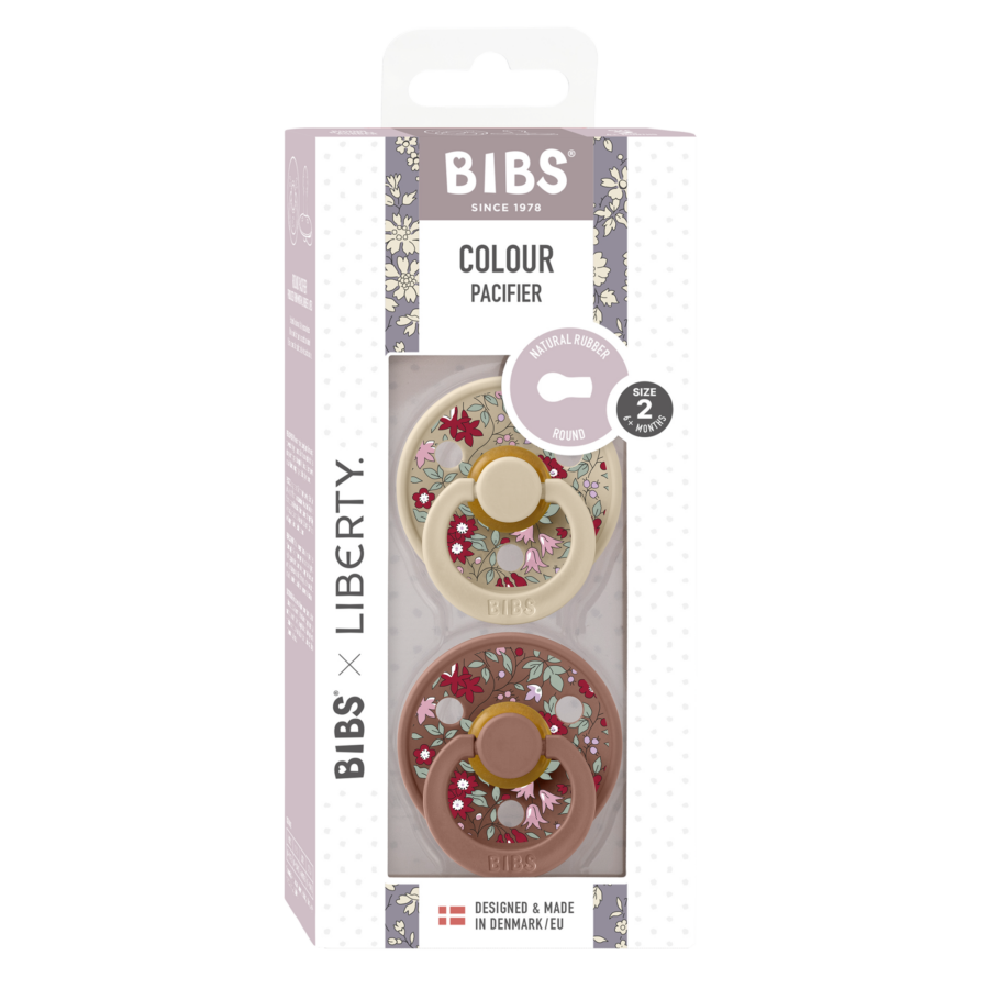 Bibs - 2-pak - Sut - Liberty Chamomile Lawn - Woodchuck Mix