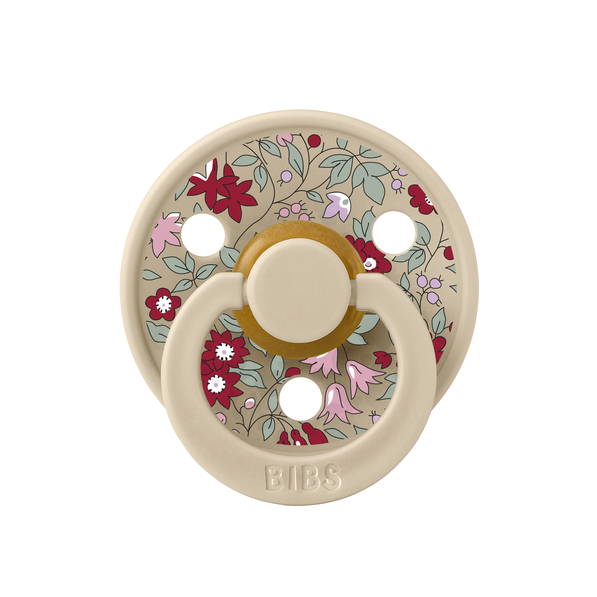 Bibs - 2-pak - Sut - Liberty Chamomile Lawn - Woodchuck Mix - Billede 3