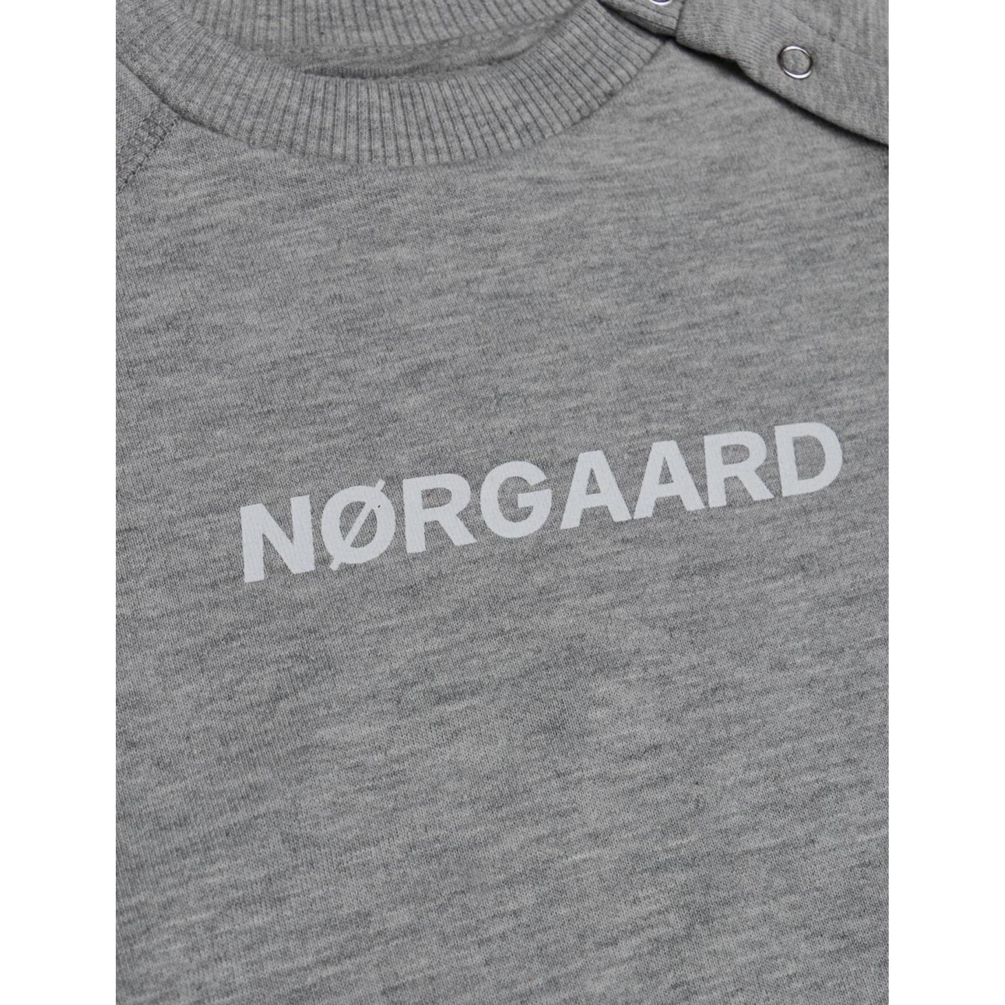 Mads Nørgaard - Sweatshirt - Sirius - Grey Melange - Image 2