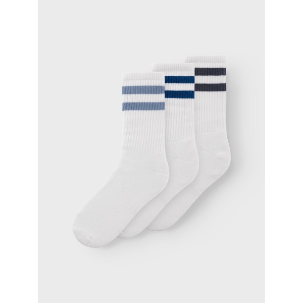 Name It - 3-pak strømper - Terry Frotte - Bright White