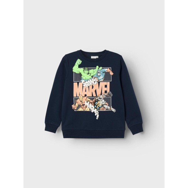 Name It - Sweatshirt - Finnegan - Marvel - Dark Sapphire
