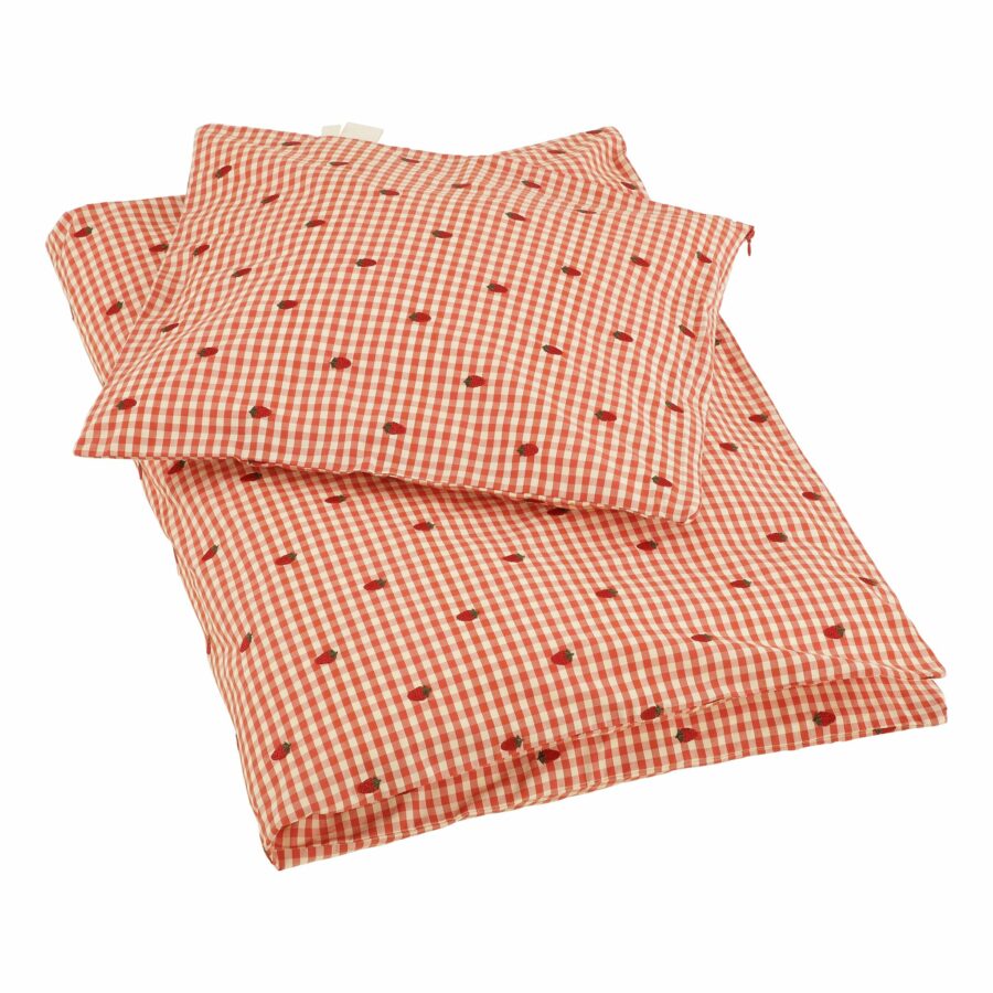 Flöss - Sengetøj - Molly - Berry Gingham