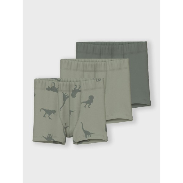 Name It - Tights - 3-pak - Dino - Agave Green