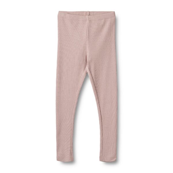 Rib leggings fra Wheat til piger