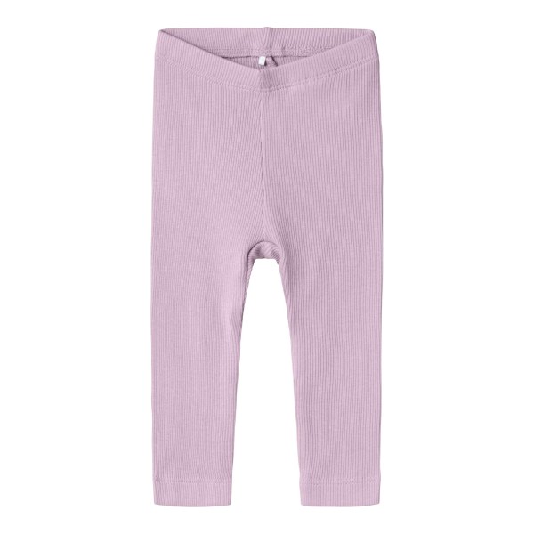 Name It - Rib Leggings - Kab - Winsome Orchid