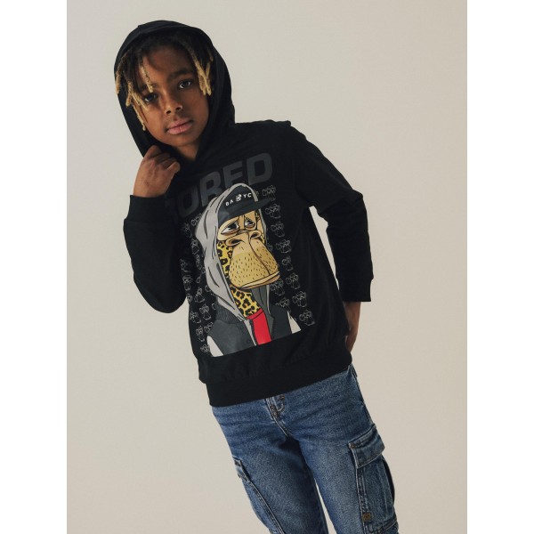 Name it - Hoodie - Dico - Black