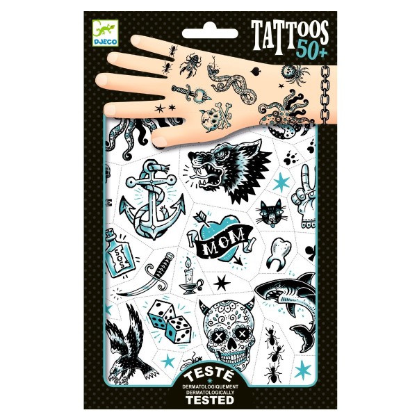Djeco - Tatoveringer - Mørk side