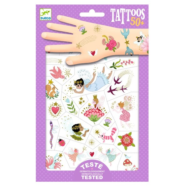Djeco - Tatoveringer - Eventyrlige venner