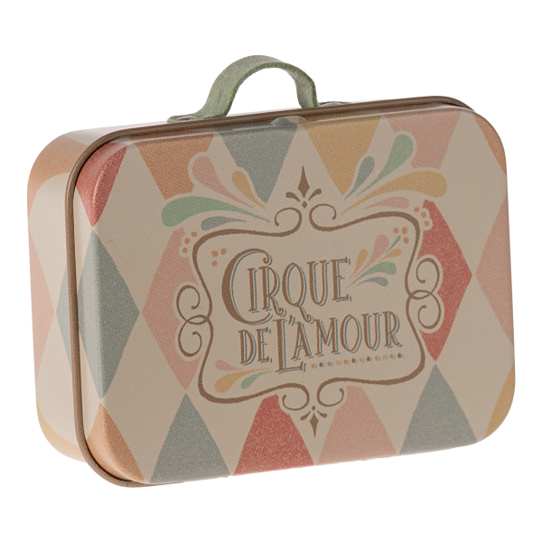 Maileg - Kuffert, Micro - Harlequin