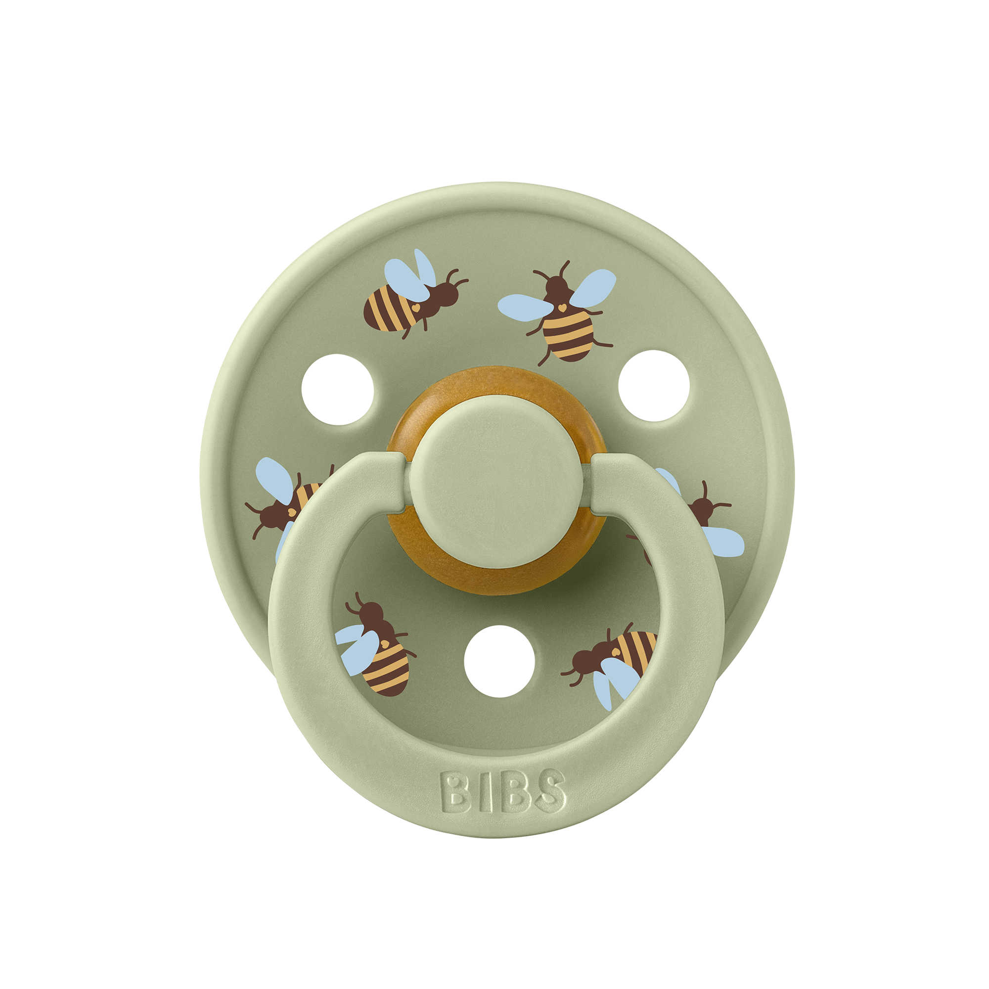 Bibs – Sut – Bumblebee Friends – Latex – Sage