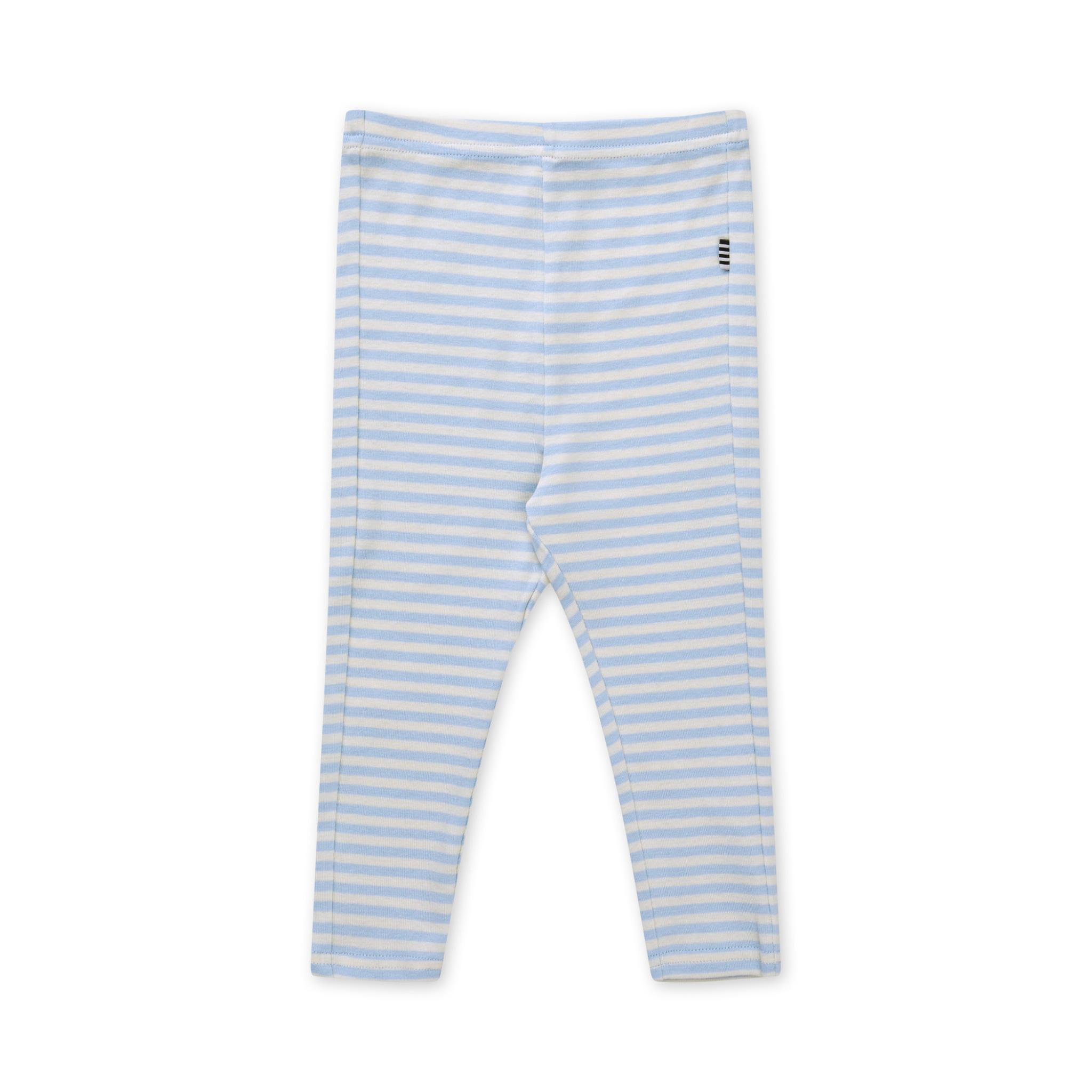 Mads Nørgaard - Leggings - Striped Pumini - Cashmere Blue Vanilla Ice