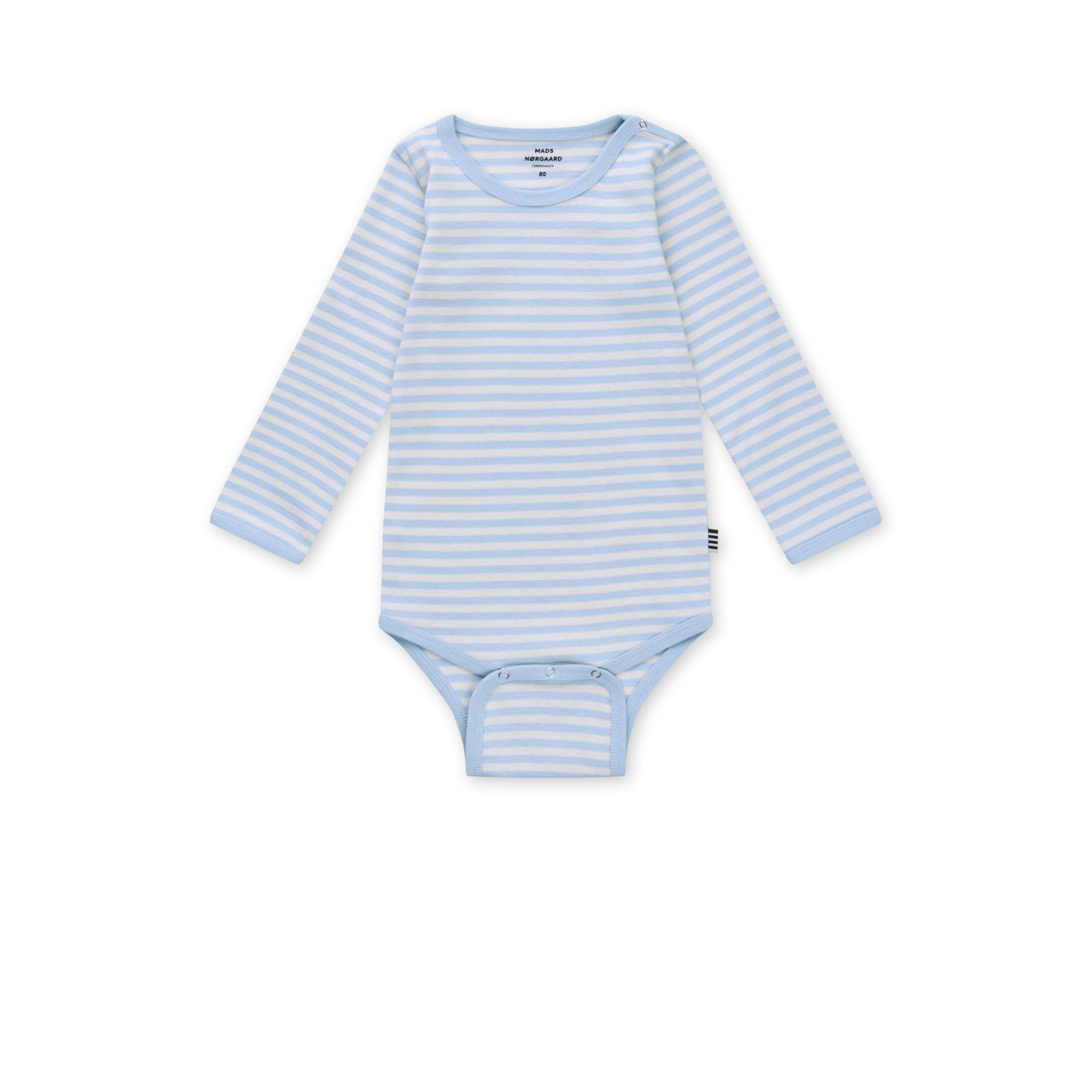 Mads Nørgaard - Body - Striped - Cashmere blue Vanilla Ice