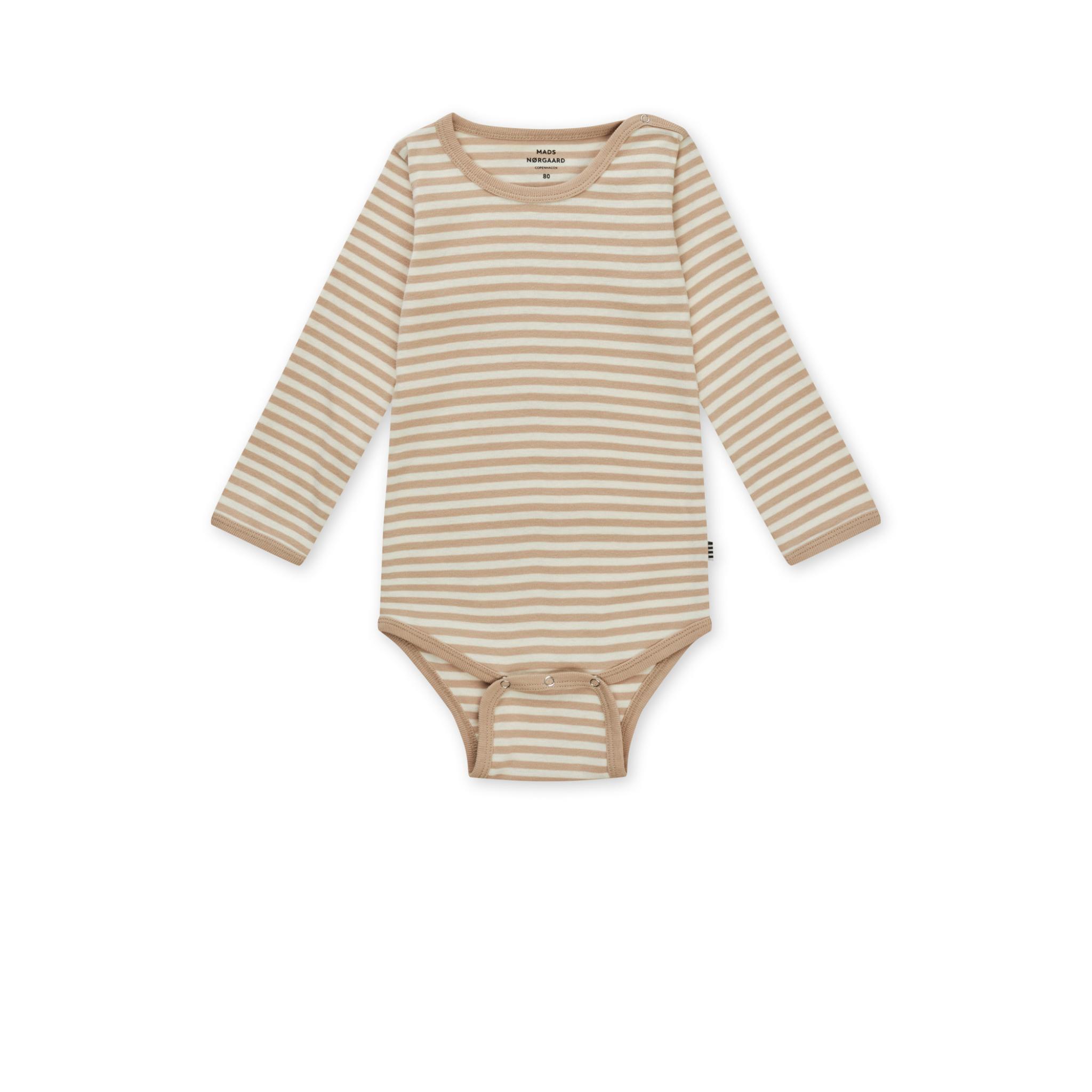 Mads Nørgaard - Body - Striped - Oxford Tan Vanilla Ice