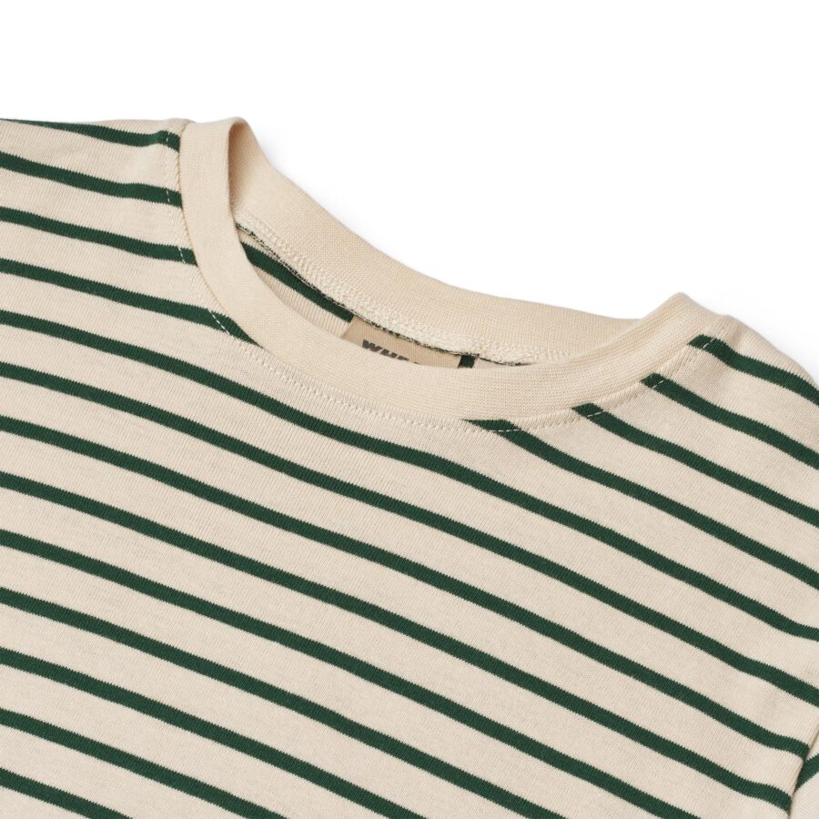 Wheat - T- shirt - Fabian - Green Stripe - Image 3