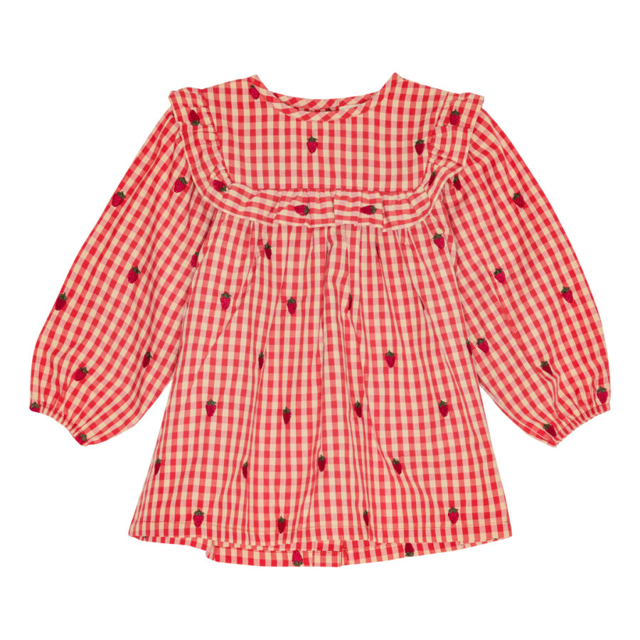 Flöss – Kjole – Molly – Berry Gingham