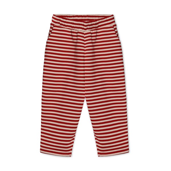 FLIINK – Sweatpants – Alvin – Pompeian Red/ Sandshell