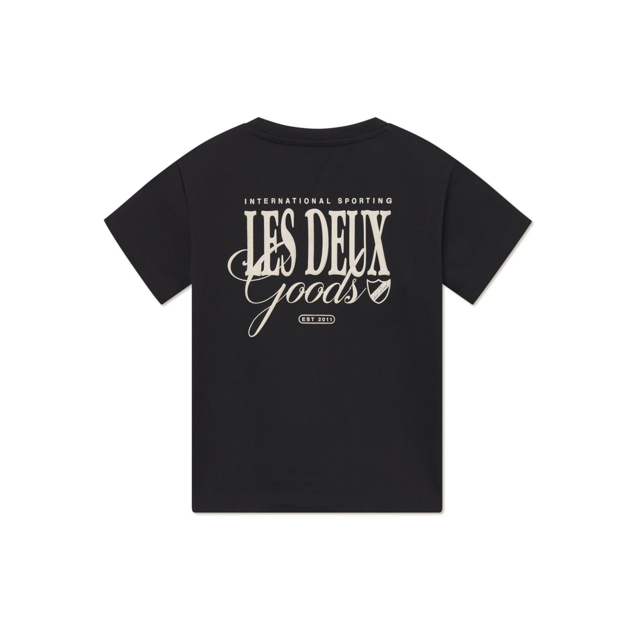 Les Deux – T-shirt – Goods – Black/Ivory - Image 2