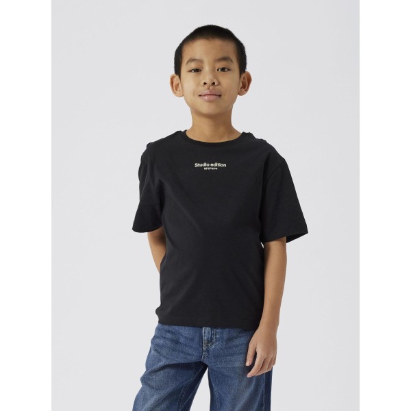 Name It - T-shirt - Brody - Black Jet Stream