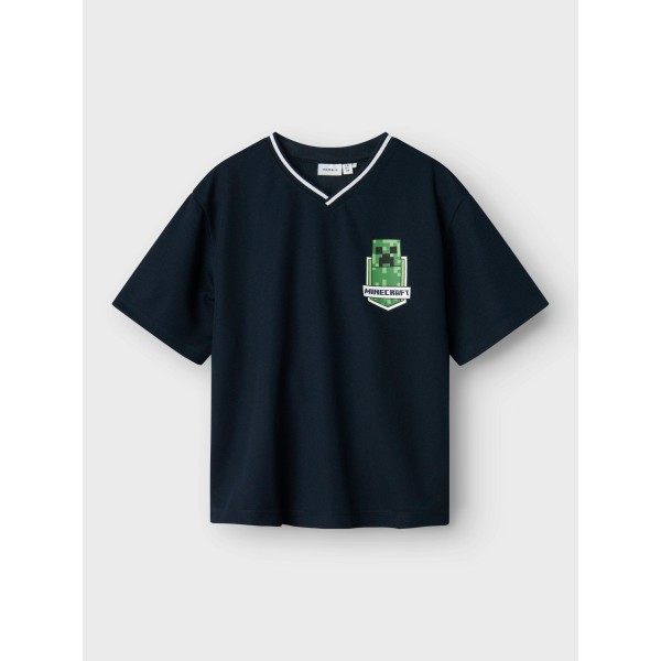 Name It - T-shirt - Mose Minecraft - Navy Blazer