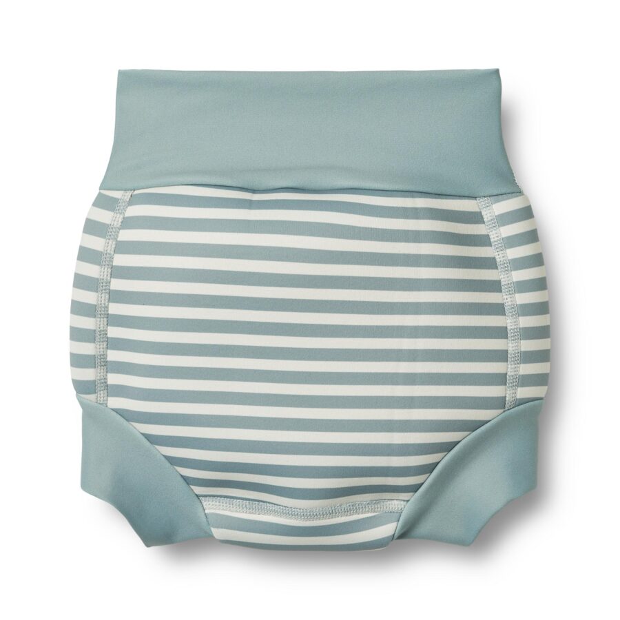 Wheat - Badeble – Neopren – Rainy Waves Stripe - Image 3
