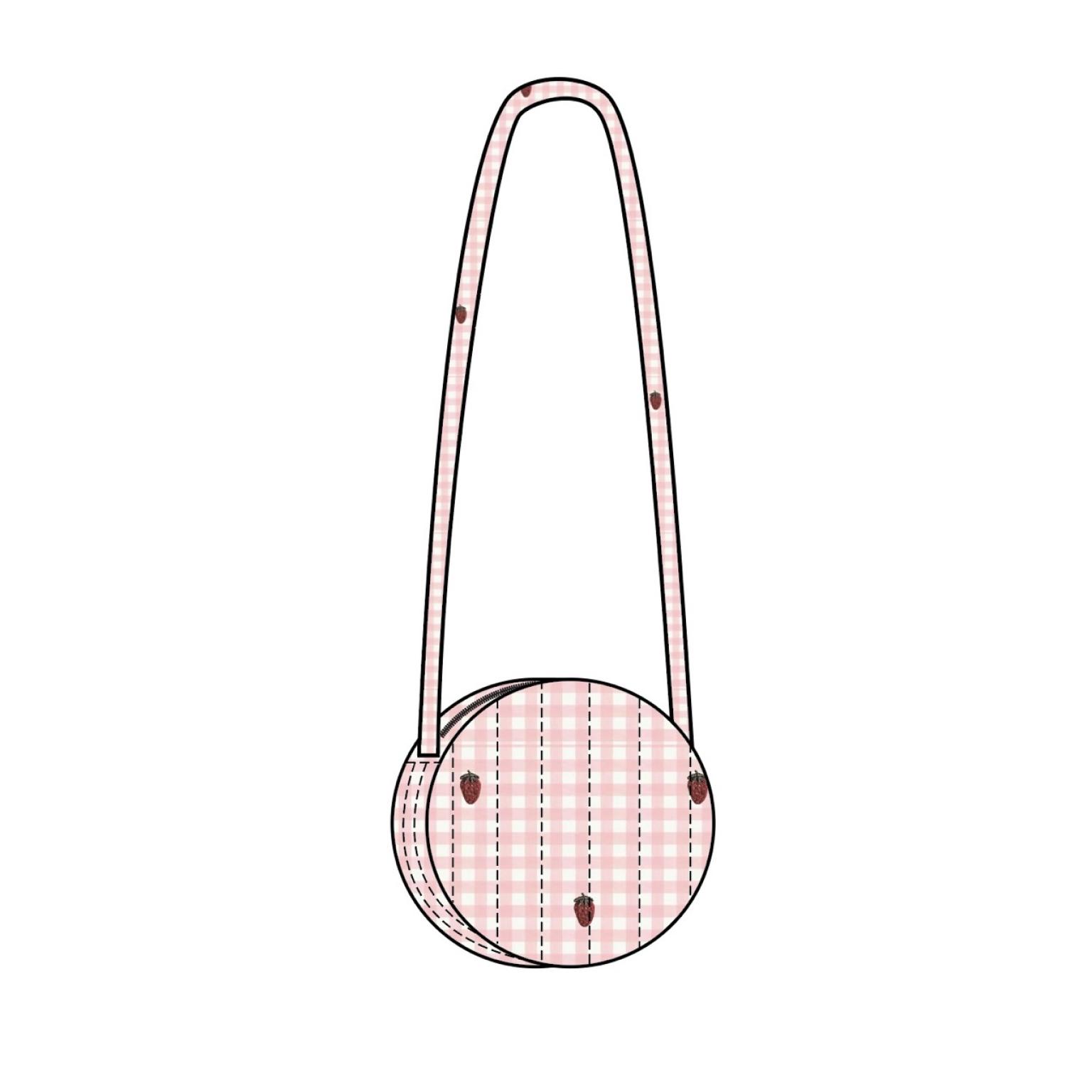 Flöss – Taske – Dolly – Pink Berry Gingham