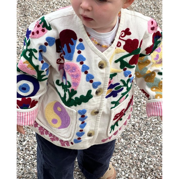 Sissel Edelbo Mini - Jakke - Maggie Mini - White Rose