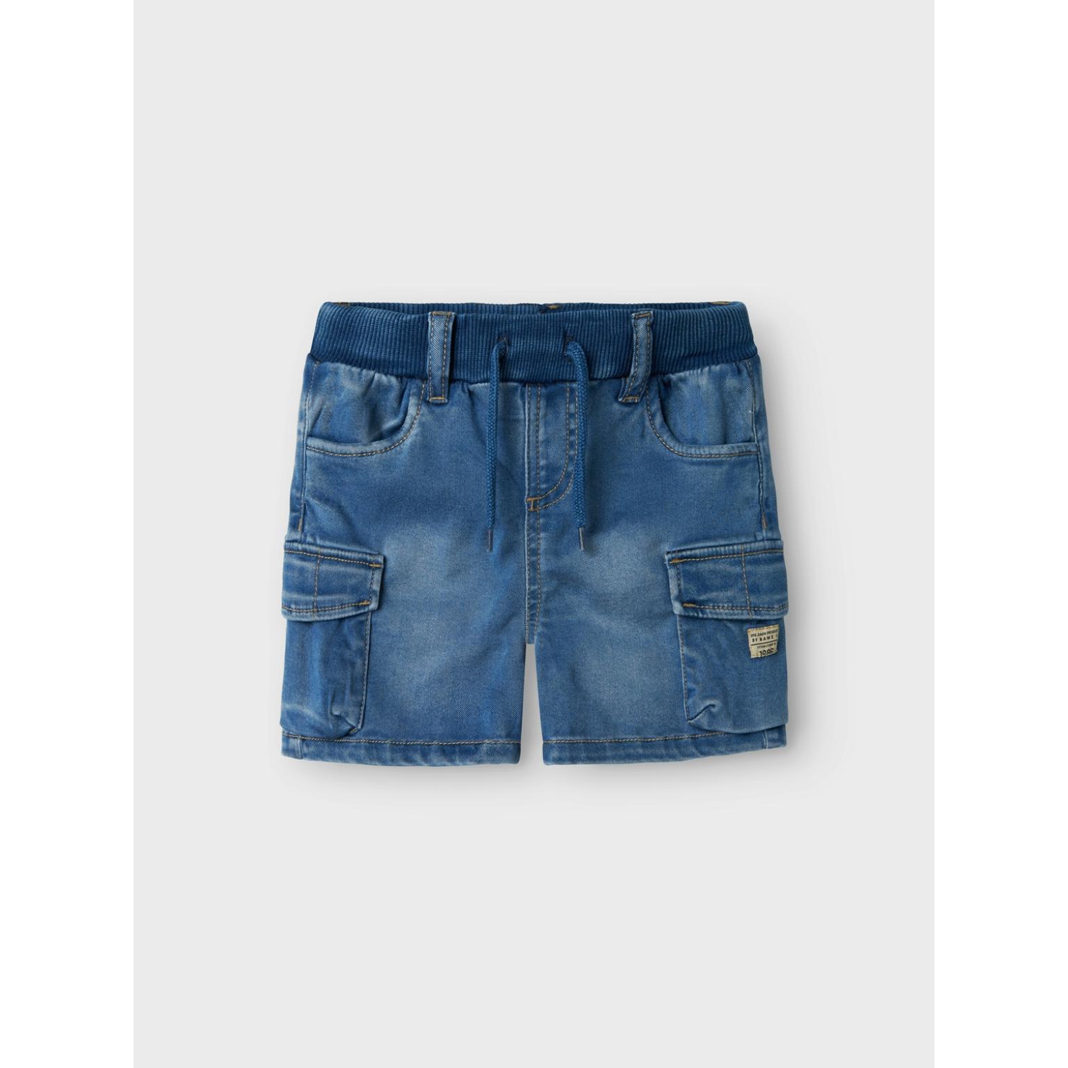 Name It - Shorts - Ben - Medium Blue Denim - Image 4