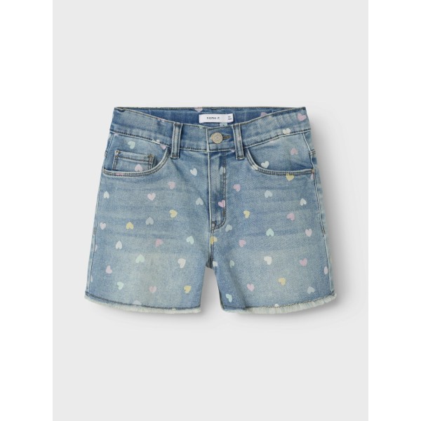 Name It – Shorts – Rose – Medium Blue Denim