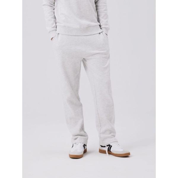 LMTD - Sweatpants - Nizu Straight - Light Grey Melange