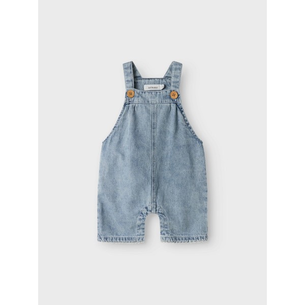 Lil' Atelier - Short Overall - Funda - Medium Blue Denim