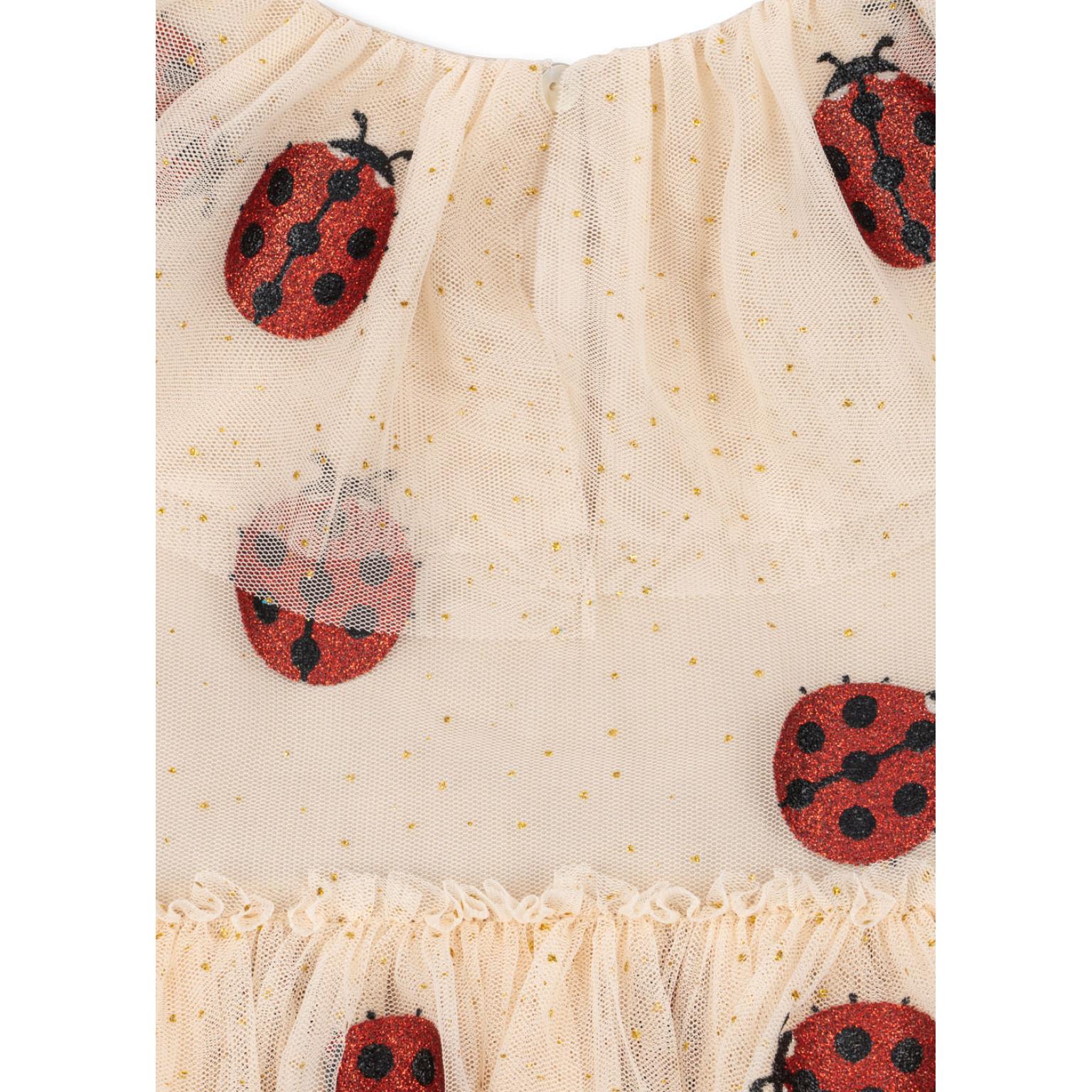 Konges Sløjd - Kjole - Fayette - Ladybug Glitter - Image 3