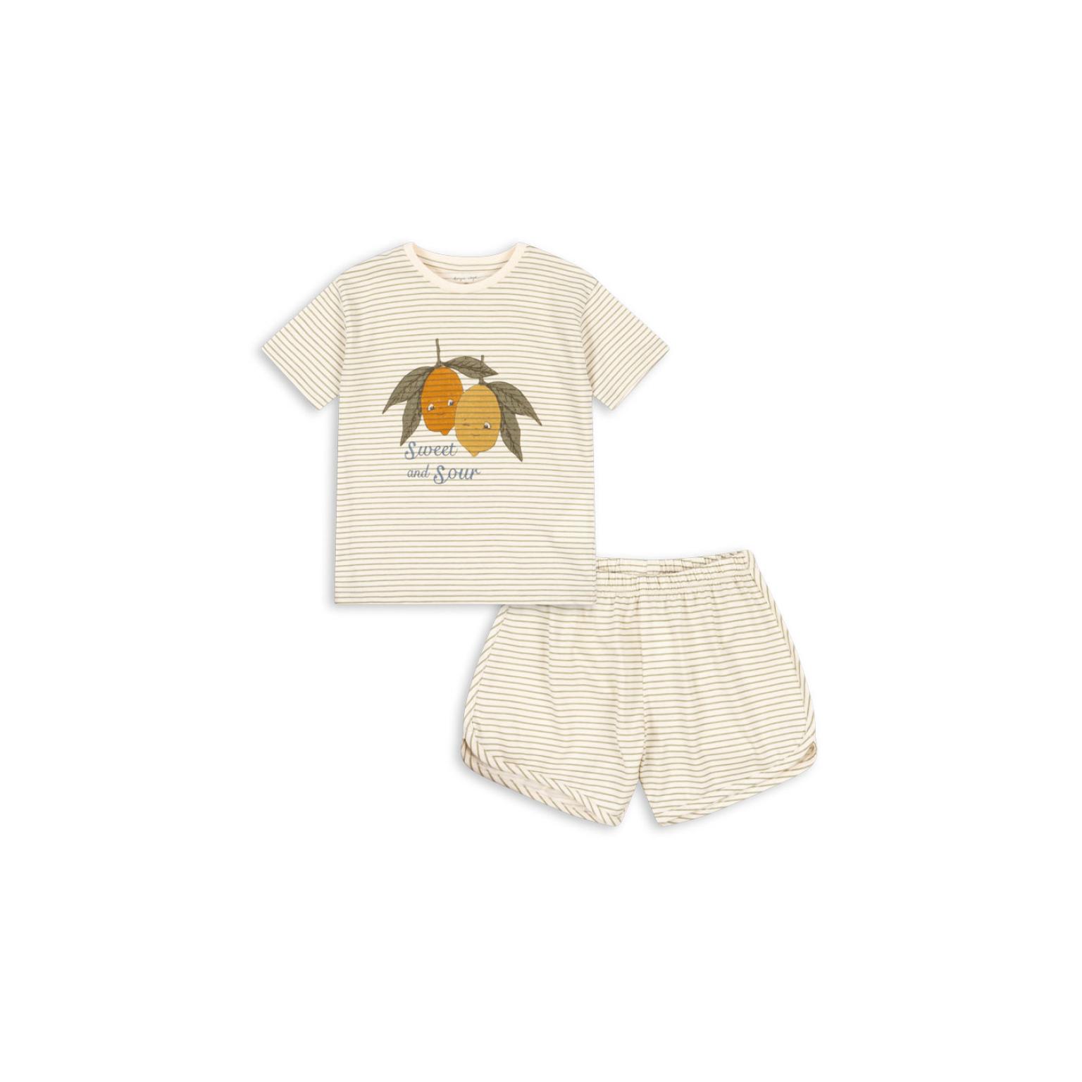 Konges Sløjd - T-shirt og shorts - Famo - Tea Stripe - Image 4