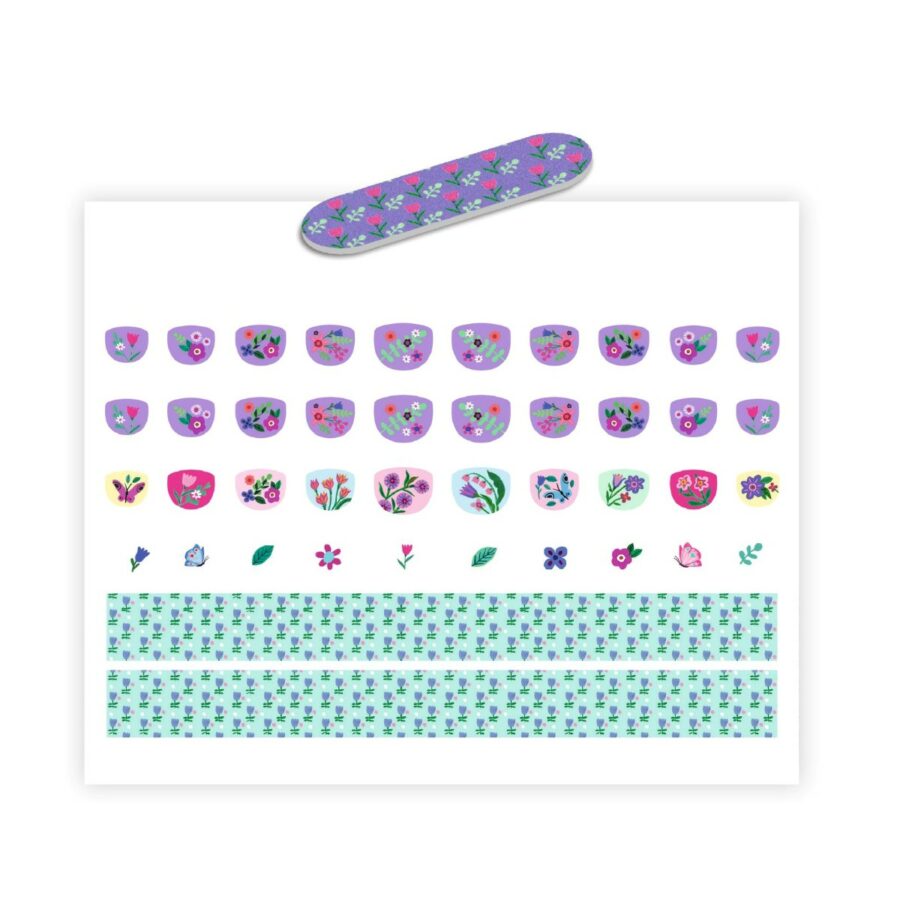 Djeco - Nailstickers - Petite Fleur - Image 2