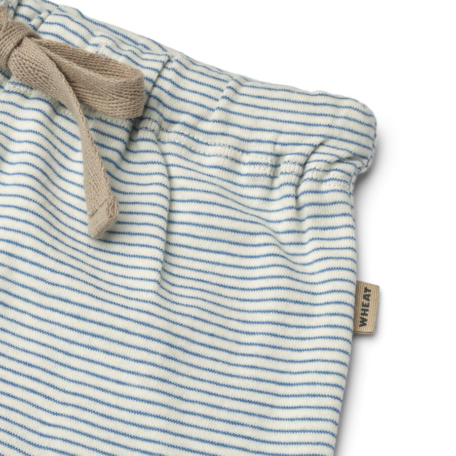 Wheat - Shorts - Jersey - Vic - Blue Stripe - Image 2